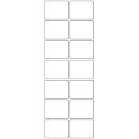 11156 - Label Size 51mm x 39mm - 3320 labels per roll