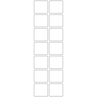 11162 - Label Size 45mm x 39mm - 3180 labels per roll