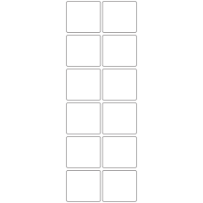 11171 - Label Size 50mm x 45mm - 2840 labels per roll 