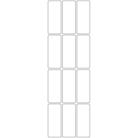 11172 - Label Size 29mm x 74mm - 2730 labels per roll