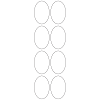 11173 - Label Size 45.002mm x 68mm - 1900 labels per roll