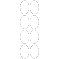 11173 - Label Size 45.002mm x 68mm - 1900 labels per roll 