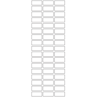11174 - Label Size 32mm x 14mm - 12090 labels per roll