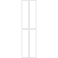11176 - Label Size 40mm x 160mm - 850 labels per roll