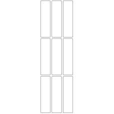 11189 - Label Size 26mm x 97mm - 2090 labels per roll 