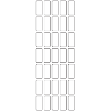 11200 - Label Size 15mm x 33.5mm - 9410 labels per roll 