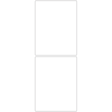 11207 - Label Size 124mm x 163mm - 420 labels per roll 