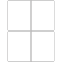 11208 - Label Size 124mm x 163mm - 840 labels per roll