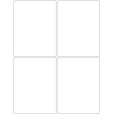 11208 - Label Size 124mm x 163mm - 840 labels per roll 