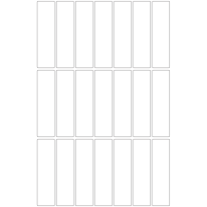 11213 - Label Size 30mm x 115mm - 4130 labels per roll 