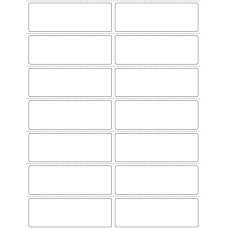 11225 - Label Size 102mm x 35mm - 3510 labels per roll 