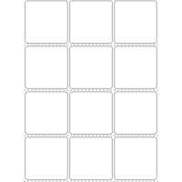 11233 - Label Size 50mm x 50mm - 3890 labels per roll