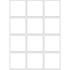 11233 - Label Size 50mm x 50mm - 3890 labels per roll 