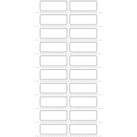 11240 - Label Size 40mm x 15mm - 6890 labels per roll 11240 - Label Size 40mm x 15mm - 6890 labels per roll