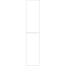 11241 - Label Size 81mm x 193mm - 360 labels per roll 