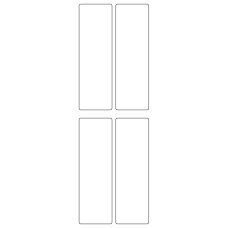 11244 - Label Size 35mm x 112mm - 1160 labels per roll 