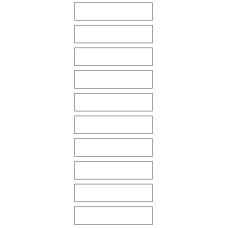 11246 - Label Size 70mm x 16mm - 3440 labels per roll 