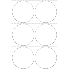 11247 - Label Size 100mm dia - 1320 labels per roll 