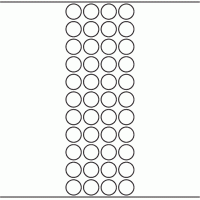 1125 - Label Size 20mm dia - 12,120 labels per roll