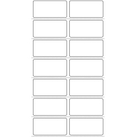 11250 - Label Size 50mm x 25mm - 4820 labels per roll 11250 - Label Size 50mm x 25mm - 4820 labels per roll