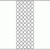 1126 - Label Size 16mm dia - 17,900 labels per roll