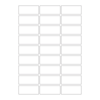 11262 - Label Size 60mm x 26mm - 7110 labels per roll