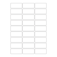 11262 - Label Size 60mm x 26mm - 7110 labels per roll 