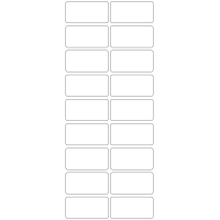 11264 - Label Size 60mm x 30mm - 4090 labels per roll