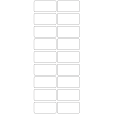 11264 - Label Size 60mm x 30mm - 4090 labels per roll 