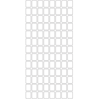 11267 - Label Size 15mm x 20mm - 24650 labels per roll