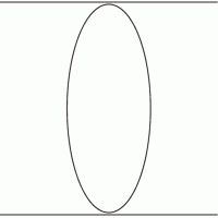 1127 - Label Size 100mm x 250mm Oval - 275 labels per roll