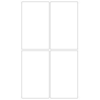 11283 - Label Size 95mm x 163mm - 840 labels per roll