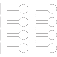 11284 - Label Size 106.53mm x 45.673mm - 2760 labels per roll