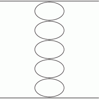 1130 - Label Size 90mm x 56mm Oval - 1,180 labels per roll
