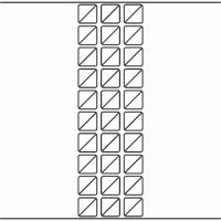 1139 - Label Size 25mm Triangle - 14,220 labels per roll