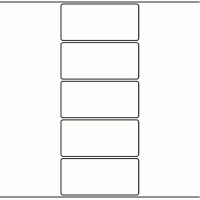 1143 - Label Size 102mm x 48mm - 1,380 labels per roll