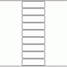 1144 - Label Size 89mm x 25mm - 2,480 labels per roll 
