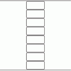 1145 - Label Size 80mm x 35mm - 1,840 labels per roll 