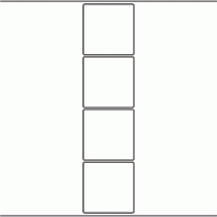 1146 - Label Size 74mm x 74mm - 900 labels per roll