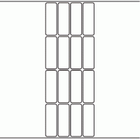 1147 - Label Size 73mm x 25mm - 3,680 labels per roll