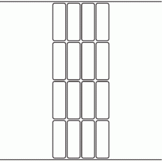 1147 - Label Size 73mm x 25mm - 3,680 labels per roll 