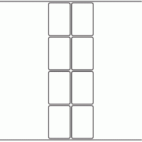 1148 - Label Size 48mm x 73mm - 1,840 labels per roll
