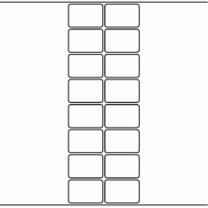 1149 - Label Size 52mm x 35mm - 3,680 labels per roll 