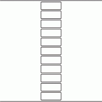 1153 - Label Size 60mm x 23mm - 2,610 labels per roll