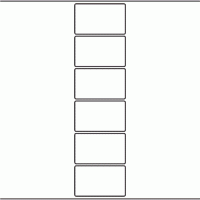 1154 - Label Size 80mm x 48mm - 1,360 labels per roll