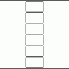 1154 - Label Size 80mm x 48mm - 1,360 labels per roll 