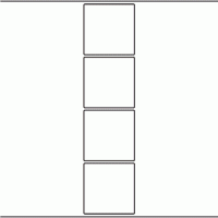 1157 - Label Size 100mm x 100mm - 668 labels per roll