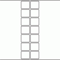 1162 - Label Size 45mm x 39mm - 3,180 labels per roll