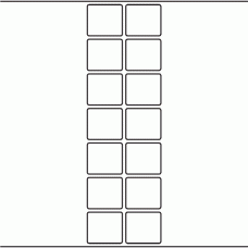 1162 - Label Size 45mm x 39mm - 3,180 labels per roll 