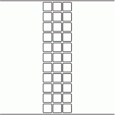 1168 - Label Size 23mm x 23mm - 7,820 labels per roll 